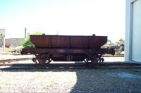 'cd_p1000520 - 8<sup>th</sup> March 2001 - National Railway Museum - Port Adelaide - Commonwealth Railways ballast hopper BAS 615 - just arrived'