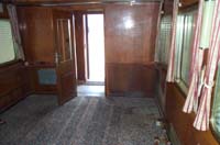 'cd_p1000593 - 6<sup>th</sup> April 2001 - National Railway Museum - Port Adelaide - Interior of AFA 93 - Commonwealth Railways Wegmann lounge car under repair'