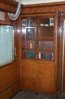 'cd_p1000595 - 6<sup>th</sup> April 2001 - National Railway Museum - Port Adelaide - Interior of AFA 93 - Commonwealth Railways Wegmann lounge car under repair'