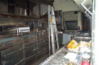 'cd_p1000598 - 6<sup>th</sup> April 2001 - National Railway Museum - Port Adelaide - Interior of DA 52 - Commonwealth Railways dining car under repair'