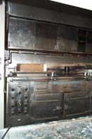 6.4.2001 Interior of DA 52 - Commonwealth Railways dining car under repair