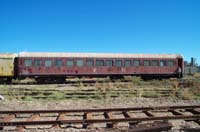 'cd_p1000717 - 14<sup>th</sup> April 2001 - National Railway Museum - Port Adelaide - shunting AFA 93 Commonwealth Railways lounge car.'