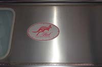 26.4.2001 Keswick Terminal - Red Kangaroo Logo on BRJ918