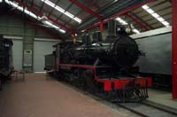 'cd_p1001559 - 4<sup>th</sup> August 2001 - National Railway Museum - Port Adelaide - NM 34 after being turned around.'