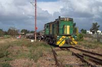 'cd_p1003750 - 18<sup>th</sup> May 2002 - Port Adelaide - 843 on sleeper train.'