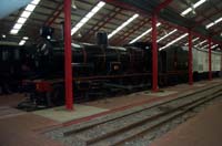 'cd_p1003829 - 19<sup>th</sup> May 2002 - National Railway Museum - Port Adelaide - G 1 + Tea and Sugar on track 2 in rollingstock pavilion.'