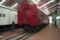 'cd_p1003837 - 19<sup>th</sup> May 2002 - National Railway Museum - Port Adelaide -  AVEP 349 being shunted on road 1 rollingstock pavilion'