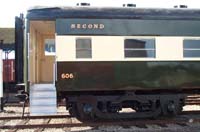 8.6.2002 National Railway Museum Port Adelaide  SAR steel car 606