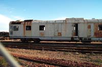 9.8.2002 Port Augusta - HRGA97 power van in very poor condition