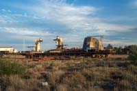 'cd_p1004931 - 9<sup>th</sup> August 2002 - Port Augusta - AQSY4310 with load of old machinery'