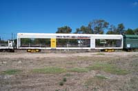 9<sup>th</sup> November 2002,Tailem Bend - AZBF2681 flat wagon, ex Trade Train and Sheffield Conquest