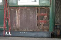 'cd_p1008637 - 19<sup>th</sup> October 2003 - NRM - <em>Onkaparinga</em> shown exposed timber work on outside of car'