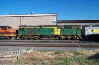 'cd_p1008737 - 19<sup>th</sup> November 2003 - Dry Creek - 705 - green and gold livery'