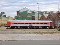 29<sup>th</sup> November 2003 Islington Workshops - Freight Link crew car - ex Bluebird 100 class trailer