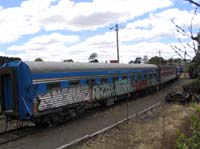 'cd_p1010102 - 10<sup>th</sup> January 2004 - Ballarat East - West Coast Railway & Steamrail yard -  <em>Overland</em> JRA 1'