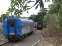 'cd_p1010106 - 10<sup>th</sup> January 2004 - Ballarat East - West Coast Railway & Steamrail yard -  <em>Overland</em> JRA 1'