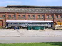 22<sup>nd</sup> August 2004 Islington Workshops - Bluebird trailer car 100 <em>Cabernet</em>