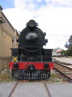 'cd_p1016063 - 11<sup>th</sup> September 2004 - National Railway Museum - Port Adelaide - engine 702 on Jacketts siding'