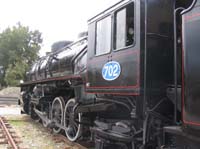 11<sup>th</sup> September 2004 engine 702 on Jacketts siding