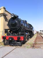 'cd_p1016070 - 11<sup>th</sup> September 2004 - National Railway Museum - Port Adelaide - engine 702 on Jacketts siding'