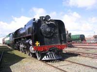 'cd_p1016088 - 11<sup>th</sup> September 2004 - National Railway Museum - Port Adelaide - engine 624 in main yard'