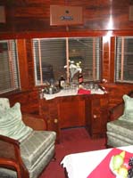 'cd_p1016172 - 12<sup>th</sup> September 2004 - National Railway Museum - Port Adelaide - interior <em>Vice-Regal</em> car'