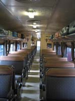 'cd_p1018216 - 4<sup>th</sup> December 2004 - National Railway Museum - Port Adelaide - Budd car CB1 interior'