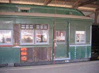 'cd_p1019778 - 16<sup>th</sup> January 2005 - NRM - <em>Onkaparinga</em> - some of the steel panels removed to expose stick timber'