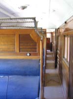 'cd_p1020481 - 25<sup>th</sup> February 2005 - Broken Hill - Sulphide Street Rail Museum - car 304 interior '
