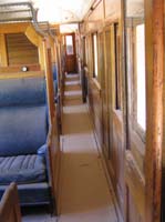 'cd_p1020482 - 25<sup>th</sup> February 2005 - Broken Hill - Sulphide Street Rail Museum - car 304 interior '