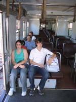 'cd_p1021599 - 23<sup>rd</sup> April 2005 - National Railway Museum - Port Adelaide - Behind the scenes weekend - Red Hen 321 Interior'