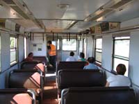 'cd_p1021605 - 23<sup>rd</sup> April 2005 - National Railway Museum - Port Adelaide - Behind the scenes weekend - Red Hen 321 Interior'