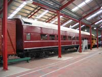 1.5.2005 Side view of AR 33 in the main pavilion after track next to it emptied of rollingstock