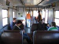 'cd_p1023407 - 17<sup>th</sup> July 2005 - National Railway Museum - Port Adelaide - Thomas the Tank Engine and Friends - Red Hen 321 interior'