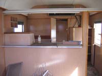 'cd_p1026525 - 16<sup>th</sup> February 2006 - National Railway Museum - Port Adelaide - Pay car PA281  interior on the day it arrived at museum'
