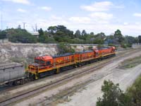 'cd_p1026706 - 6<sup>th</sup> March 2006 - Port Lincoln  Locomotive 905 + 851 + 1201 departing'