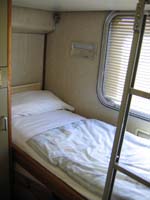 'cd_p1028399 - 9<sup>th</sup> April 2006 - Keswick  Interior BRJ 270  Red Kangaroo sleeping car'