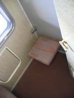 'cd_p1028411 - 9<sup>th</sup> April 2006 Keswick  Interior ARJ 242  Gold Kangaroo roomette sleeping car Brachina -  '
