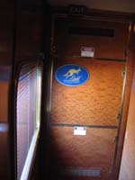 'cd_p1028427 - 9<sup>th</sup> April 2006 - Keswick  Interior DF 232 Queen Adelaide Gold Kangaroo dining car'