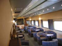 'cd_p1028436 - 9<sup>th</sup> April 2006 - Keswick  Interior ACC 223 Gold Kangaroo lounge car'