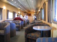 'cd_p1028439 - 9<sup>th</sup> April 2006 - Keswick  Interior ACC 223 Gold Kangaroo lounge car'