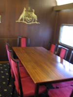 'cd_p1028483 - 9<sup>th</sup> April 2006 - Keswick  Interior SSA 260 Chairman's car - dining saloon'