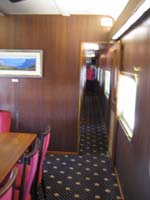 'cd_p1028486 - 9<sup>th</sup> April 2006 - Keswick  Interior SSA 260 Chairman's car - dining saloon'