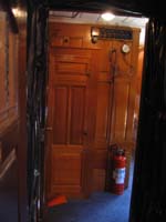 'cd_p1028519 - 9<sup>th</sup> April 2006 - Keswick  Interior SS 44 - Prince of Wales car - entrance seen from next car'