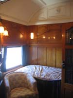 'cd_p1028549 - 9<sup>th</sup> April 2006 - Keswick  Interior SS 44 - Prince of Wales car - main bedroom'
