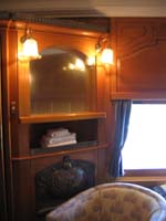 'cd_p1028551 - 9<sup>th</sup> April 2006 - Keswick  Interior SS 44 - Prince of Wales car - main bedroom'