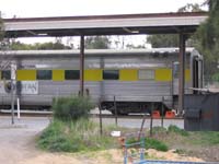 17<sup>th</sup> June 2006 Keswick  BRG171  Ghan stripes and Australian National letterboard