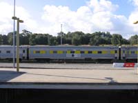 'cd_p1029271 - 23<sup>rd</sup> June 2006 - Keswick  BRG171   Ghan stripes and Australian National letterboard'
