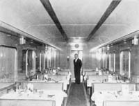 'cr84 - circa 1967 - Interior of "DD" class dining car '