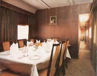 circa 1971 SSA 260 dining saloon